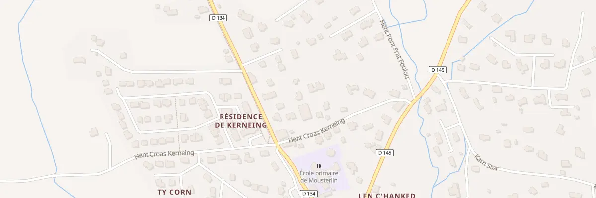 Plan du 18 Rte de Mestrezec à Fouesnant