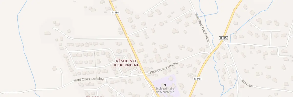 Plan du 20 Rte de Mestrezec à Fouesnant
