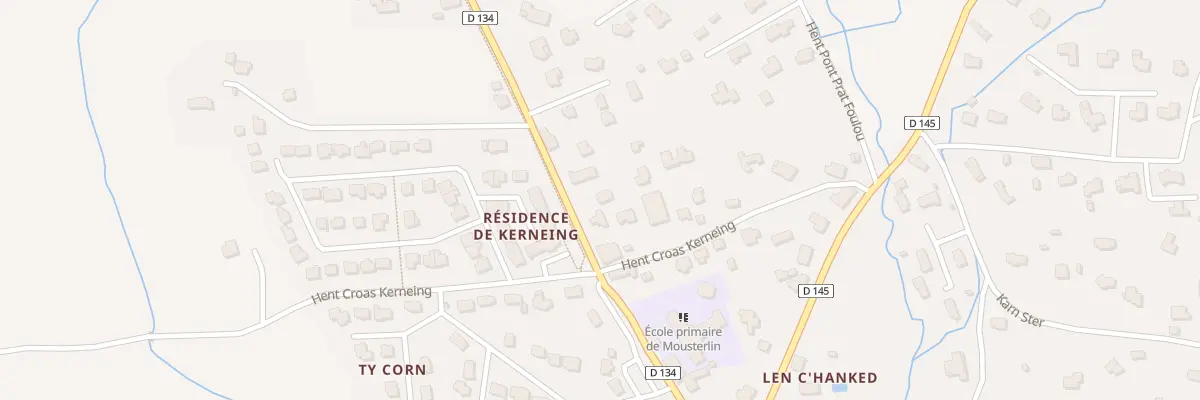Plan du 16 Rte de Mestrezec à Fouesnant