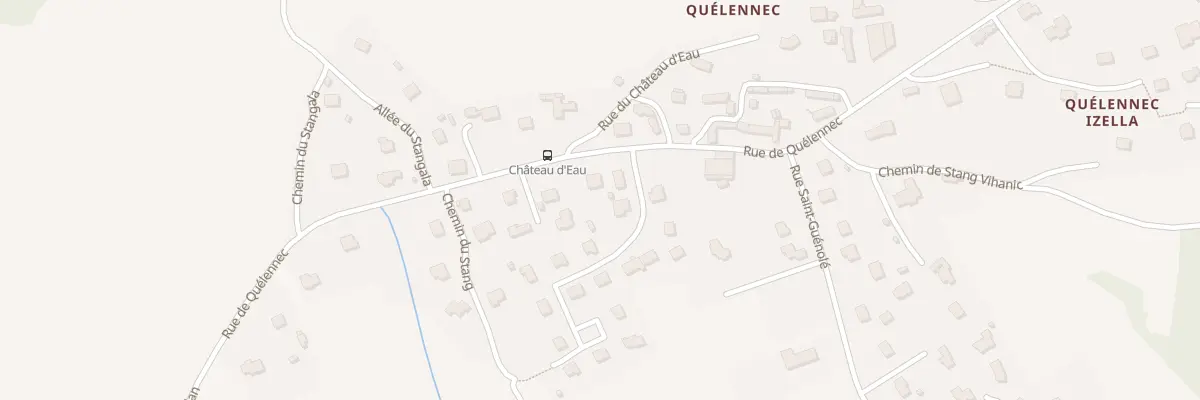 Plan du 23 Rue de Quelennec à Ergué-Gabéric
