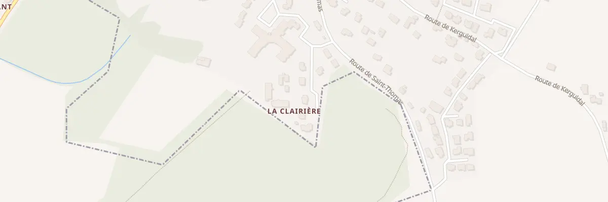 Plan du 5437F Rte de Saint Thomas à Pleuven