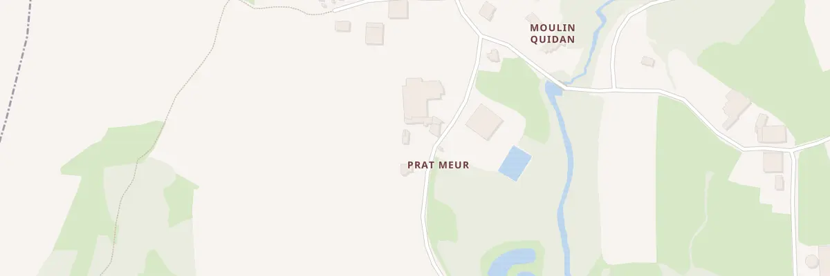 Plan du 89 Prat Meur à Mespaul