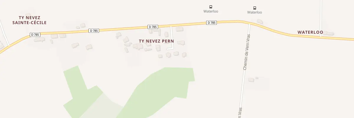 Plan du 5 All Ty Nevez Pern à Briec