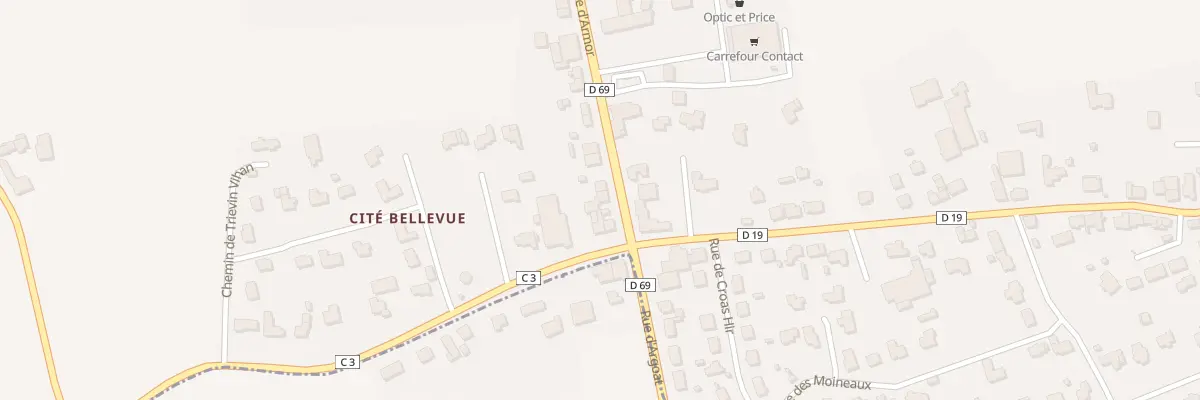 Plan du 35 Rue d’Armor à Plouvorn