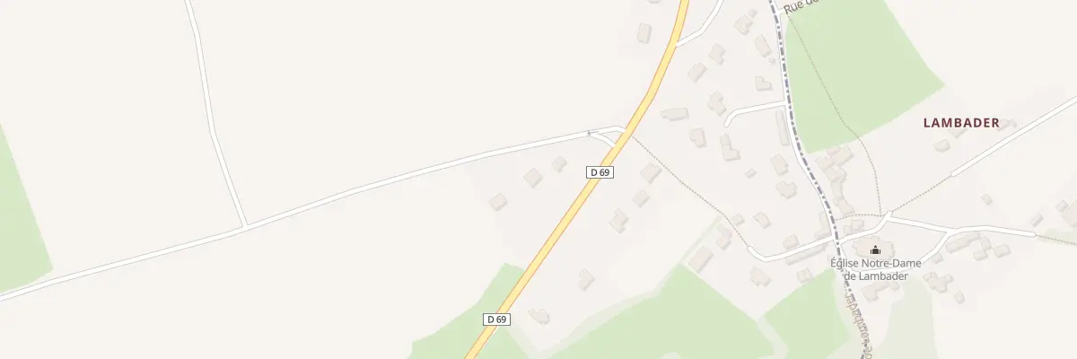 Plan du 6976A Mesgouin à Plougourvest