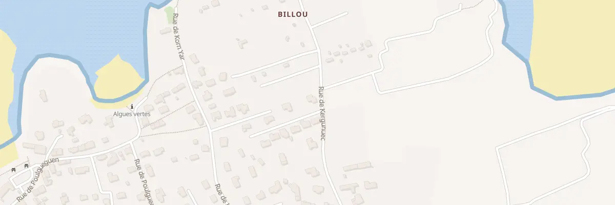 Plan du 648 Rue de Kergunuec à Santec