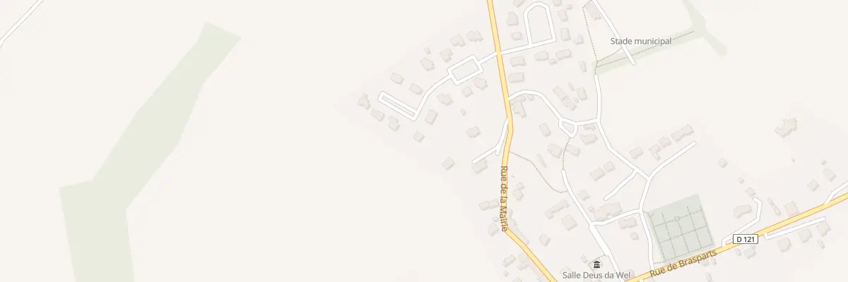 Plan du 10 Lot Gorre Ker à Lopérec