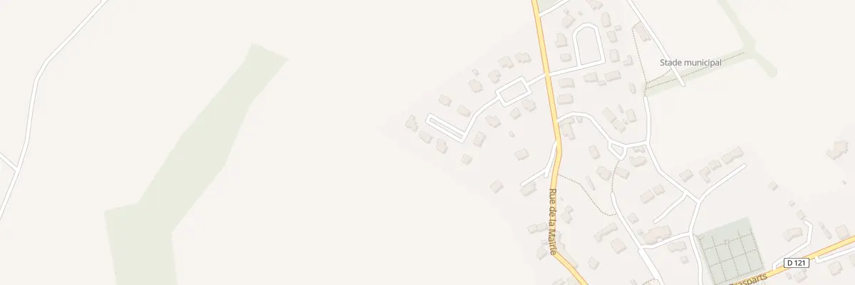Plan du 8 Lot Gorre Ker à Lopérec