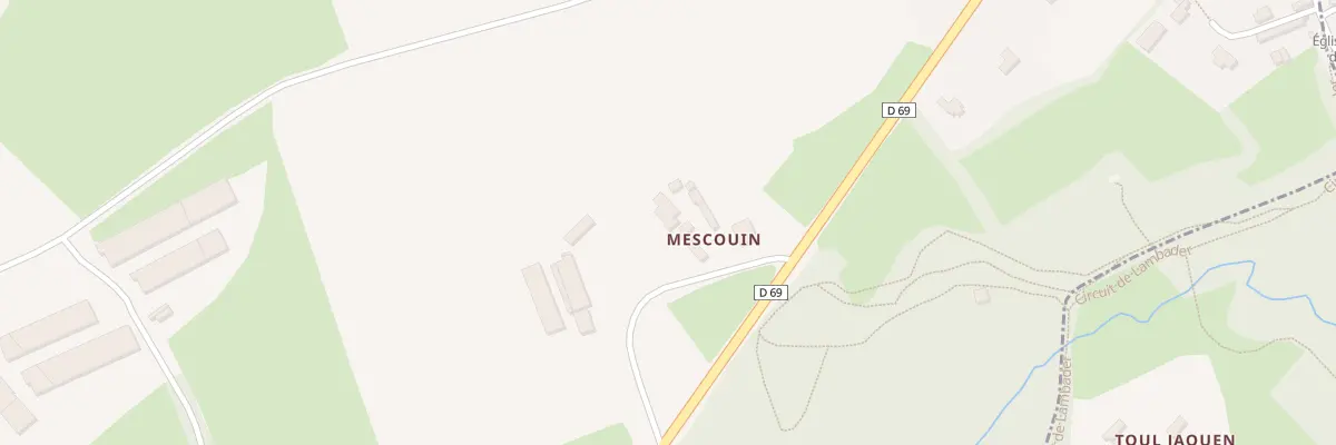 Plan du 5172 Mesgouin à Plougourvest