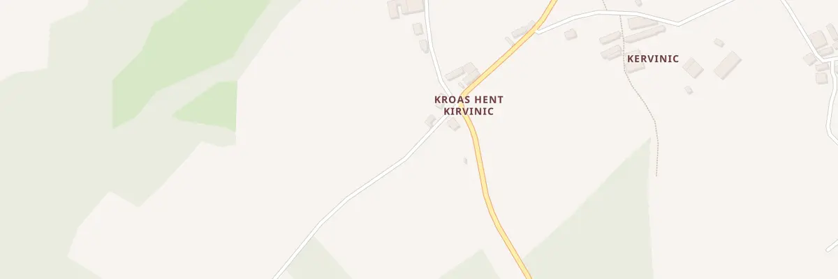 Plan du 269 Kroas Hent Kervinic à Lopérec