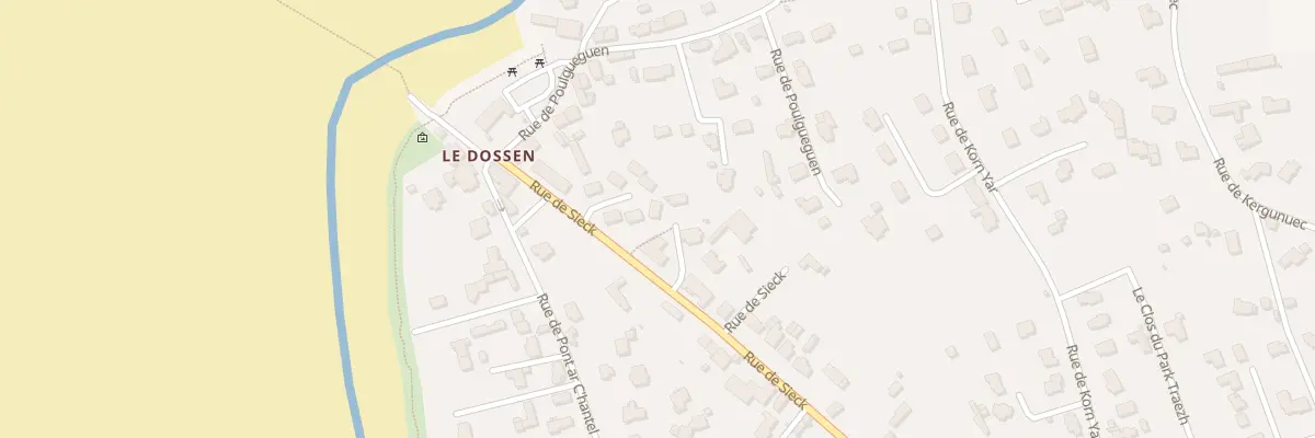 Plan du 5 Clos du Dossen à Santec