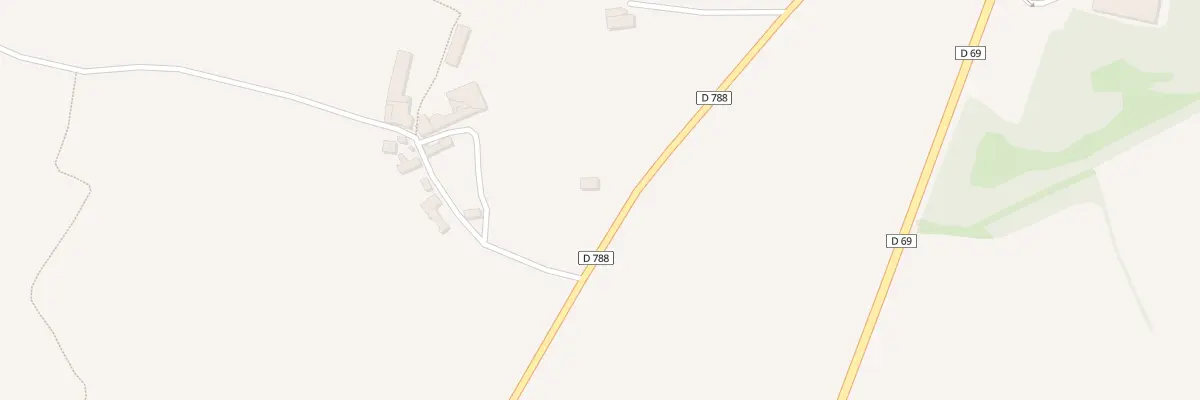Plan du 2 Kervren à Plougoulm