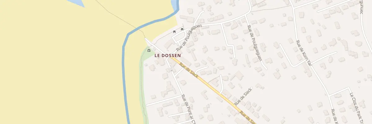 Plan du 631 Rue de Sieck à Santec