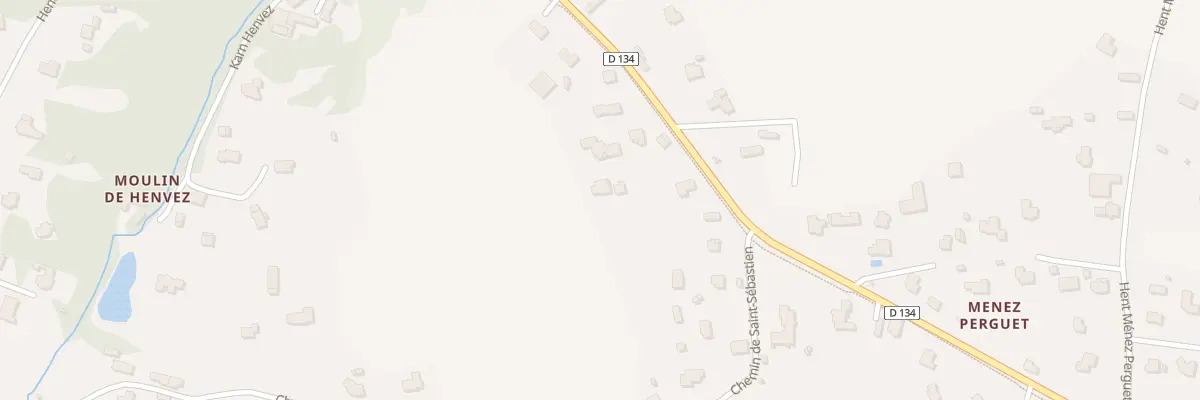 Plan du 111 Rte de Mestrezec à Fouesnant