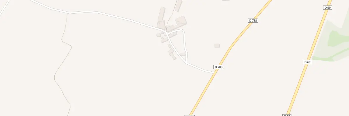 Plan du 1 Kervren à Plougoulm
