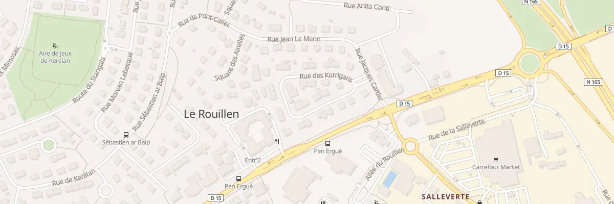 Plan du 13 Rue des Korrigans à Ergué-Gabéric