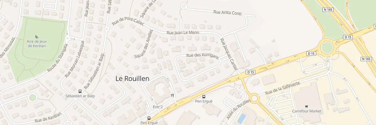Plan du 5 Rue des Korrigans à Ergué-Gabéric