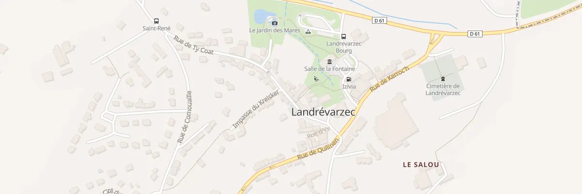Plan du 6 Rue de Ty Coat à Landrévarzec