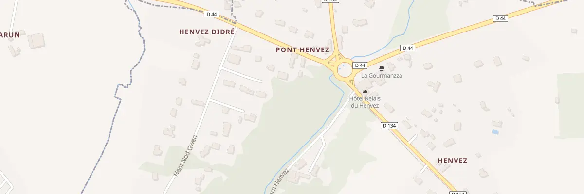 Plan du 104 Rte de Fouesnant à Fouesnant