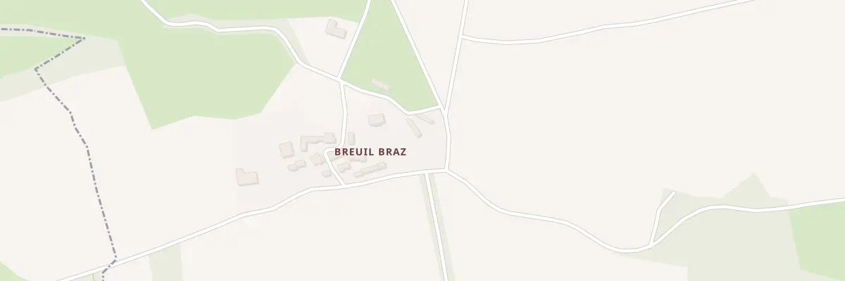 Plan du 5065 Breuil Bras à Lopérec