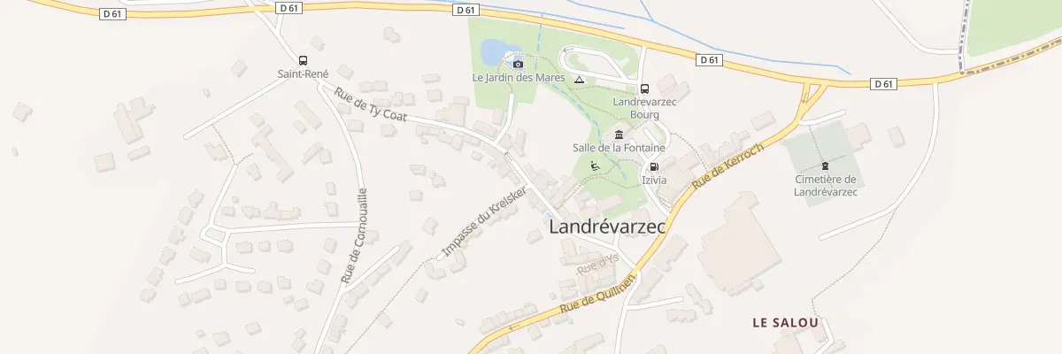 Plan du 8B Rue de Ty Coat à Landrévarzec