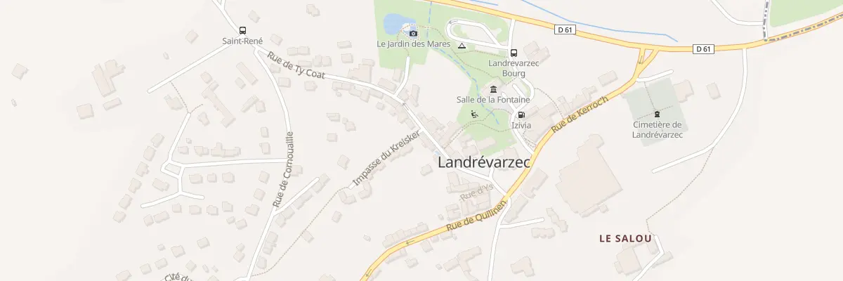 Plan du 5 Rue de Ty Coat à Landrévarzec