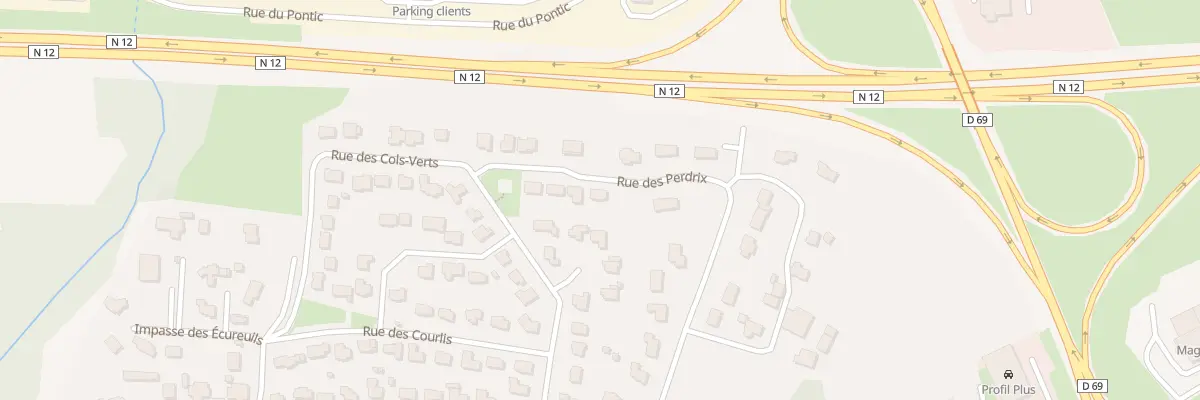 Plan du 35 Rue des Perdrix à Landivisiau