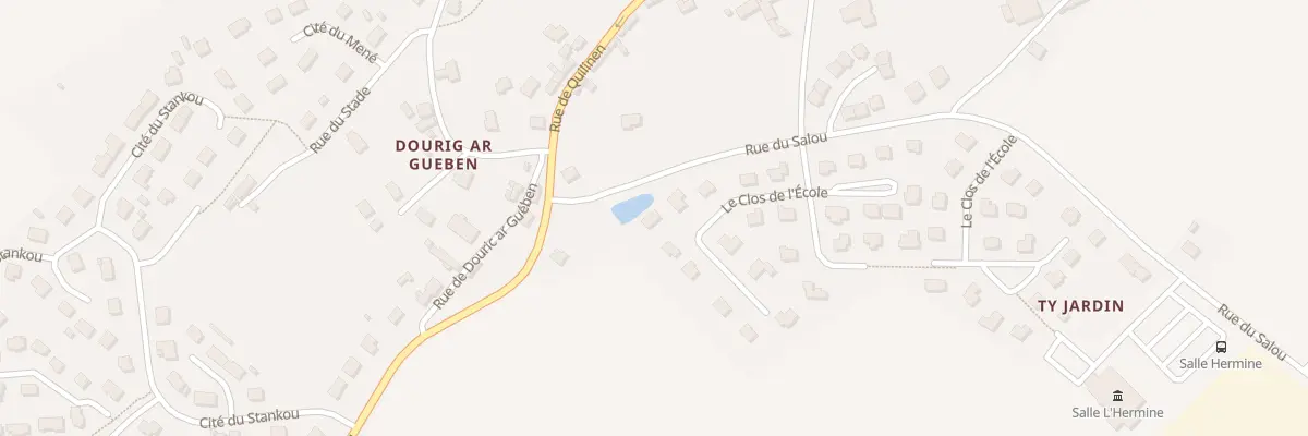 Plan du 5 Lot Le Clos de l’Ecole à Landrévarzec
