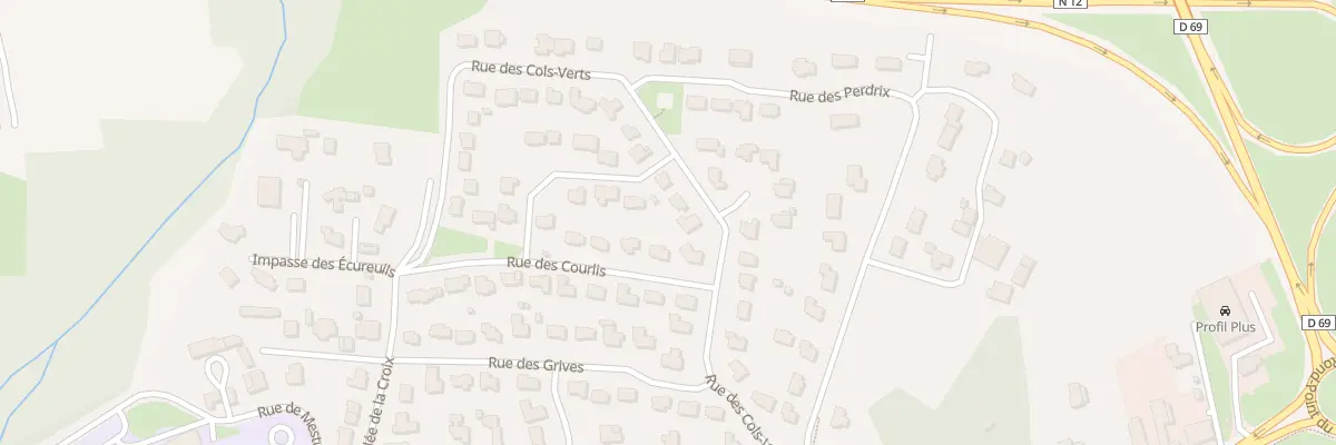 Plan du 15 Rue des Cols-Verts à Landivisiau