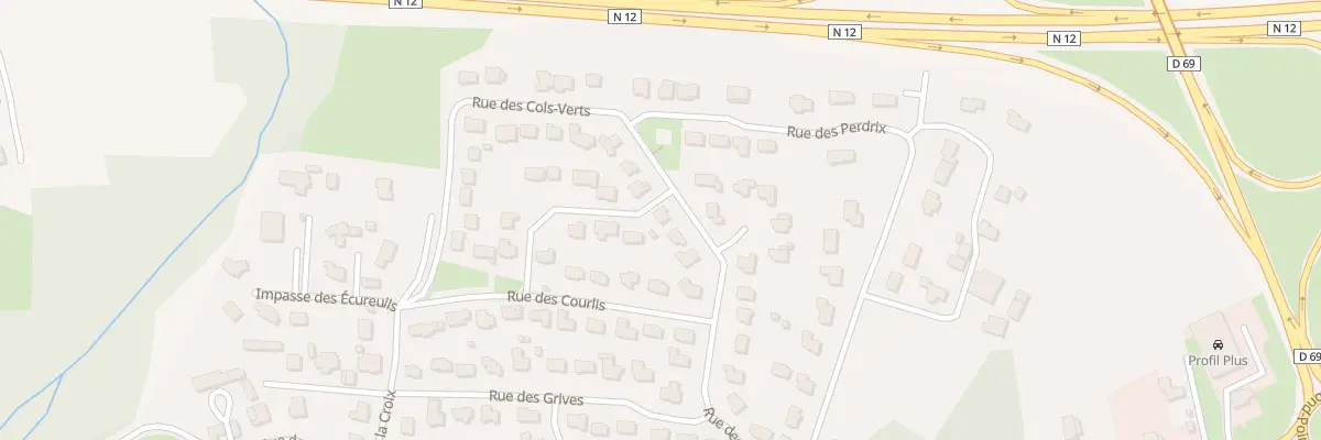 Plan du 17 Rue des Cols-Verts à Landivisiau