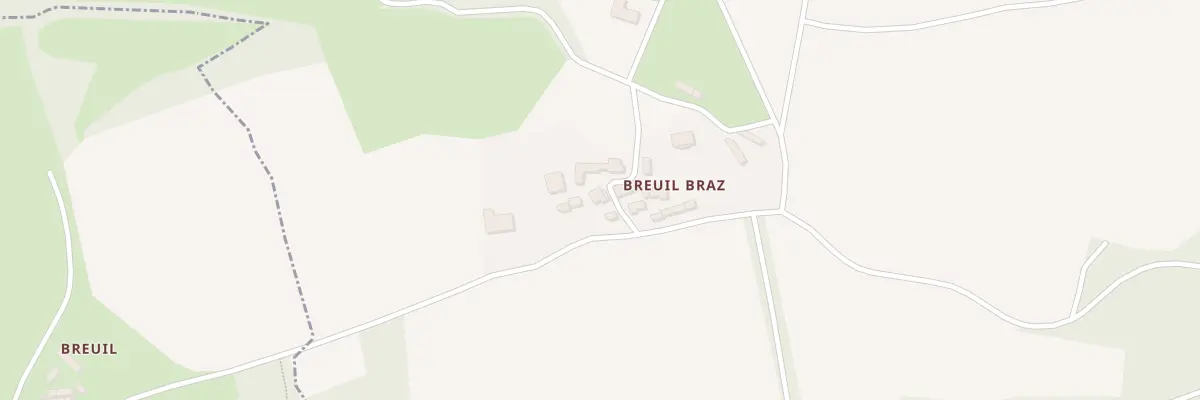 Plan du 5062 Breuil Bras à Lopérec