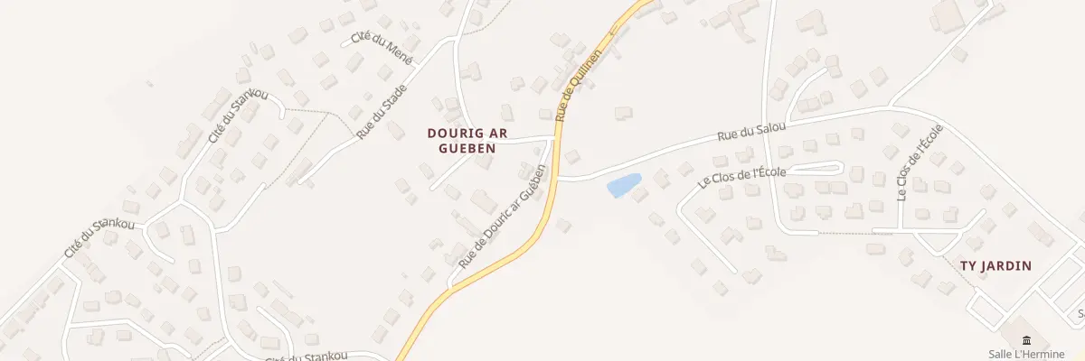 Plan du 42 Rue de Quilinen à Landrévarzec