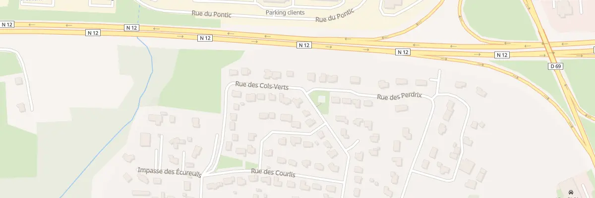 Plan du 23 Rue des Cols-Verts à Landivisiau