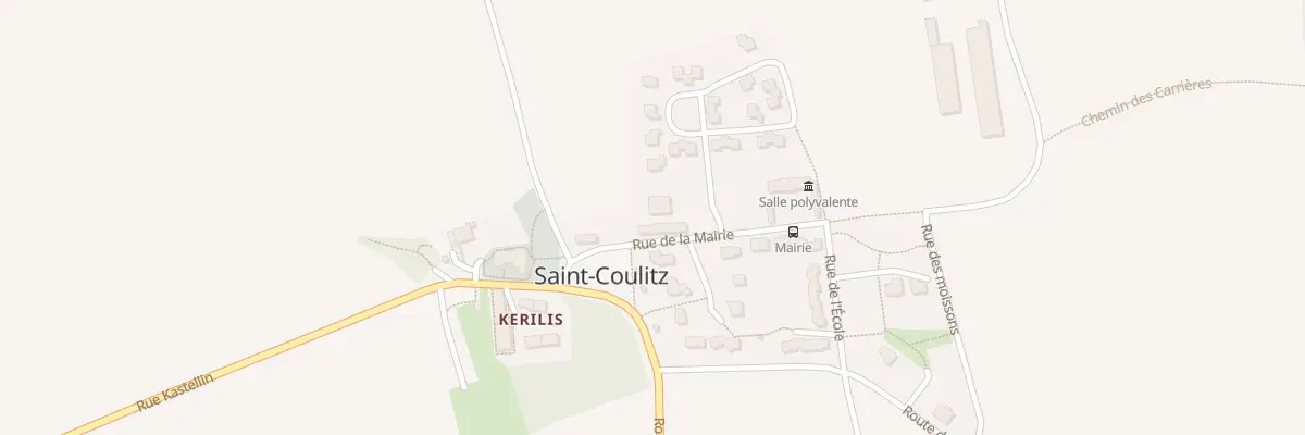Plan du 9001 Rte de la Mairie à Saint-Coulitz