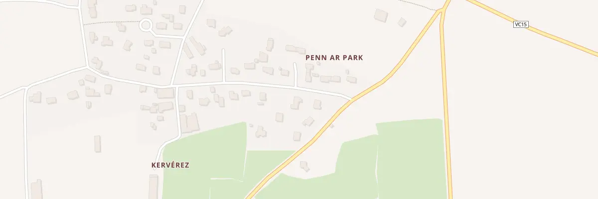 Plan du 24 Kerverez Parc Moan à Lampaul-Guimiliau