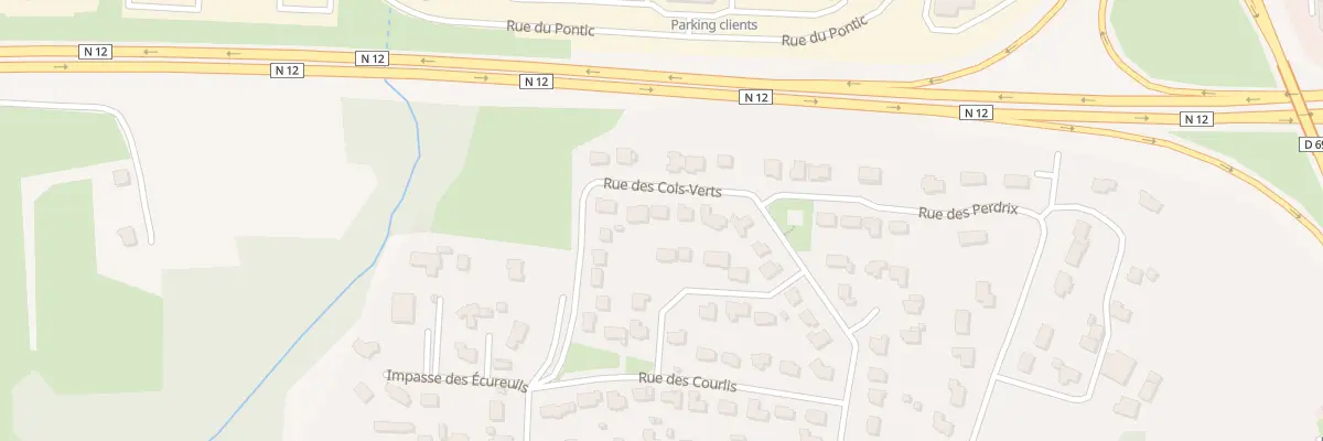 Plan du 29 Rue des Cols-Verts à Landivisiau