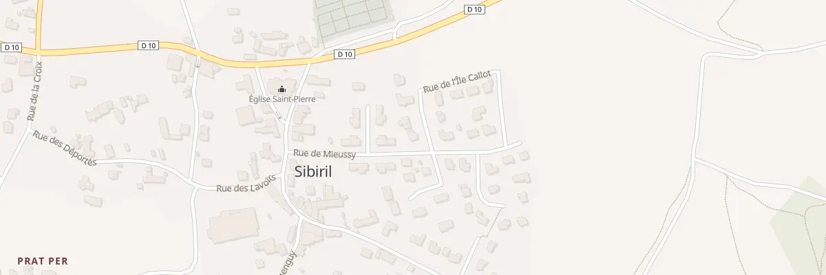 Plan du 2 Rue Ile de Batz à Sibiril