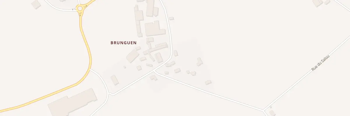 Plan du 118A Brunguen à Landrévarzec