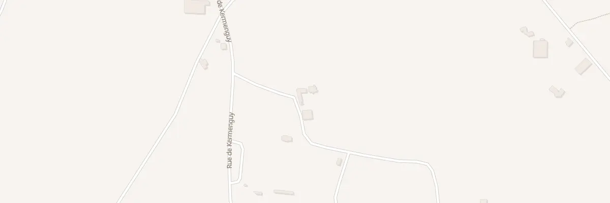 Plan du 90 Kernevez à Sibiril