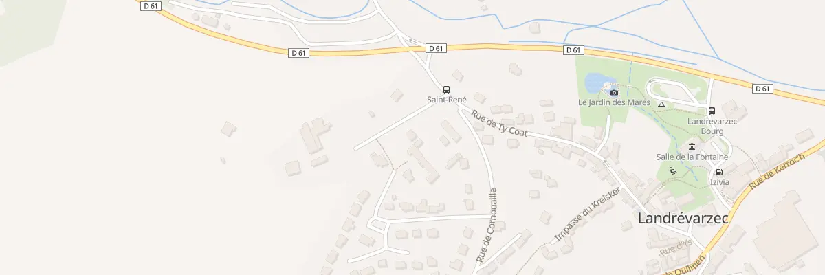 Plan du 5190F Vieux Chene à Landrévarzec