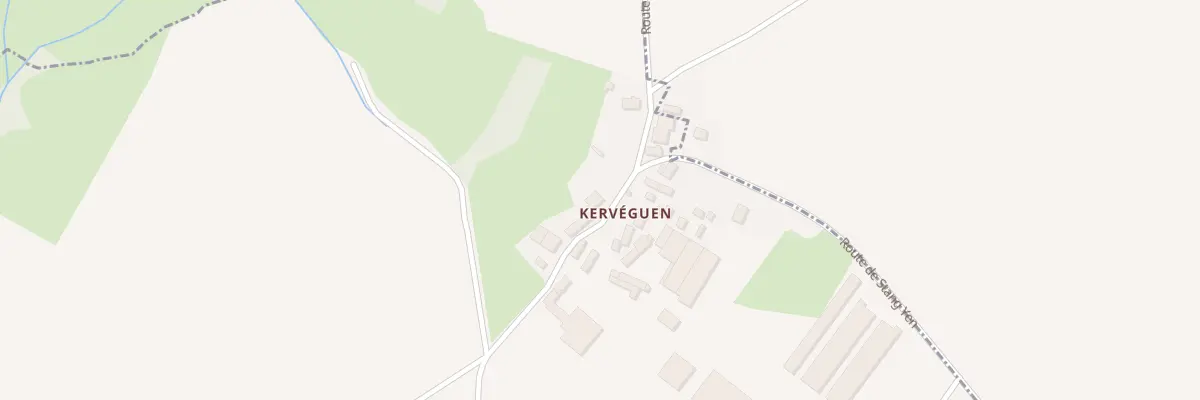 Plan du 317 Kerveguen à Landrévarzec