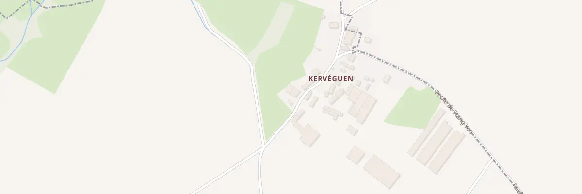 Plan du 5277 Kerveguen à Landrévarzec