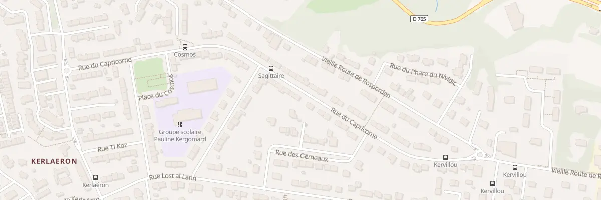 Plan du 49 Rue du Capricorne à Quimper
