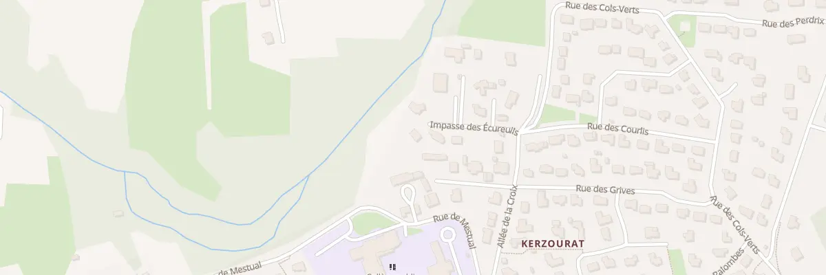 Plan du 7 Imp des Ecureuils à Landivisiau