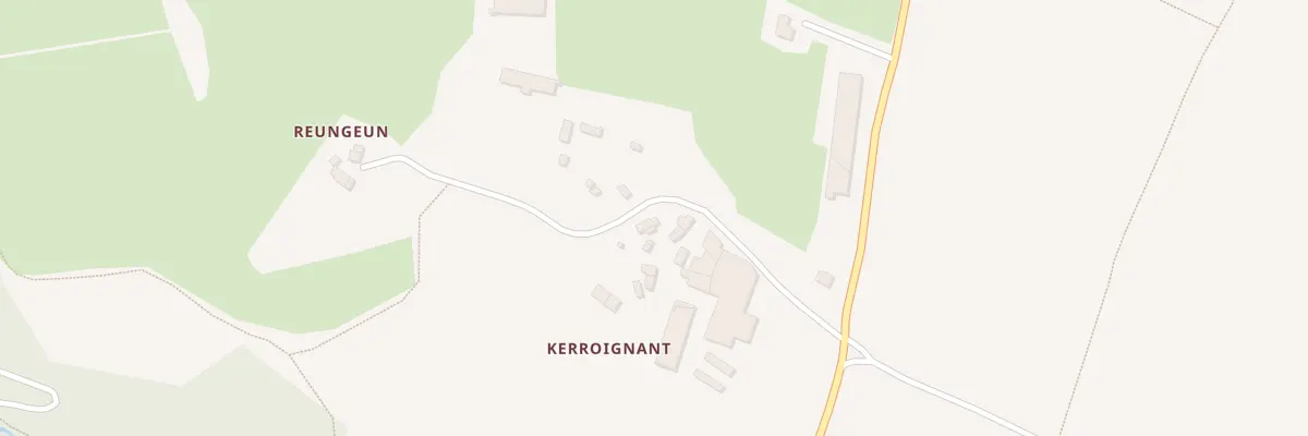 Plan du 1984D Keroignant à Locmélar