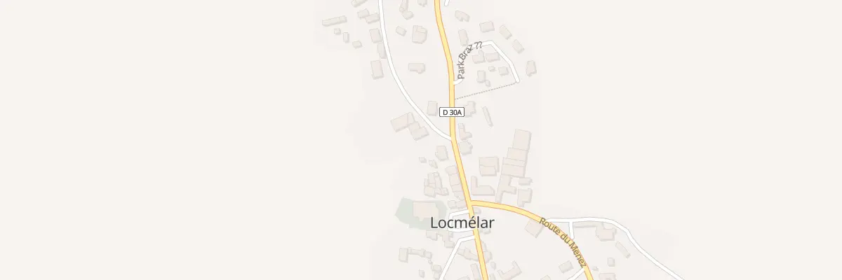 Plan du 11 Rte de l’Elorn à Locmélar