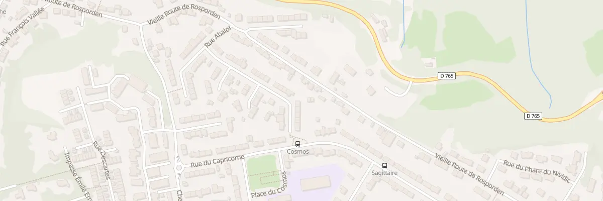 Plan du 30 Rue Pemp Poull à Quimper