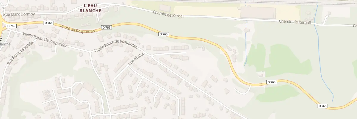 Plan du 3 Rue Adolphe le Goaziou à Quimper