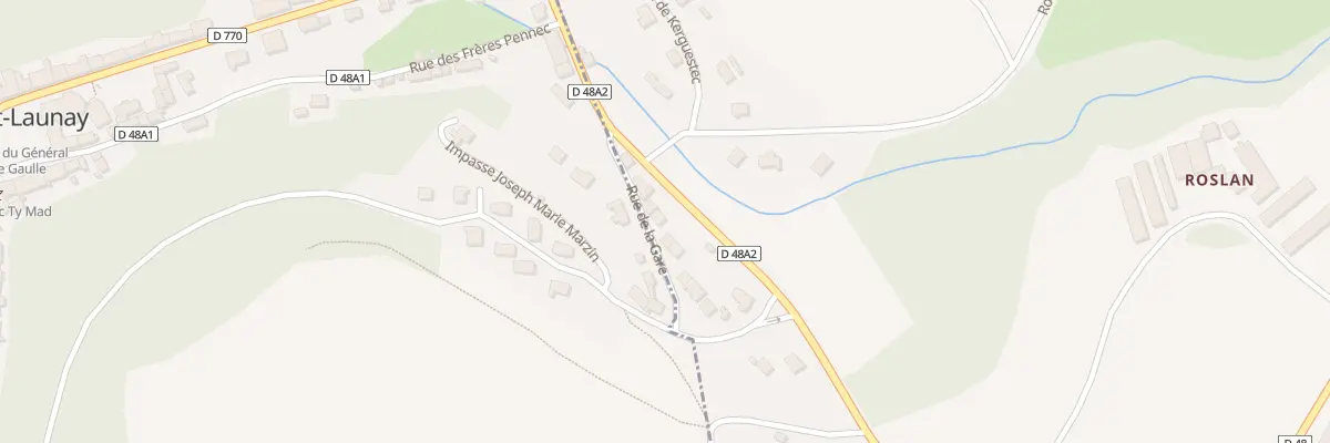 Plan du 11 Roz Lezabannec à Châteaulin