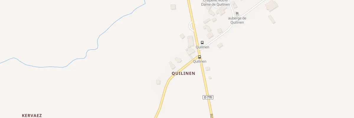 Plan du 5312F Quilinen à Landrévarzec